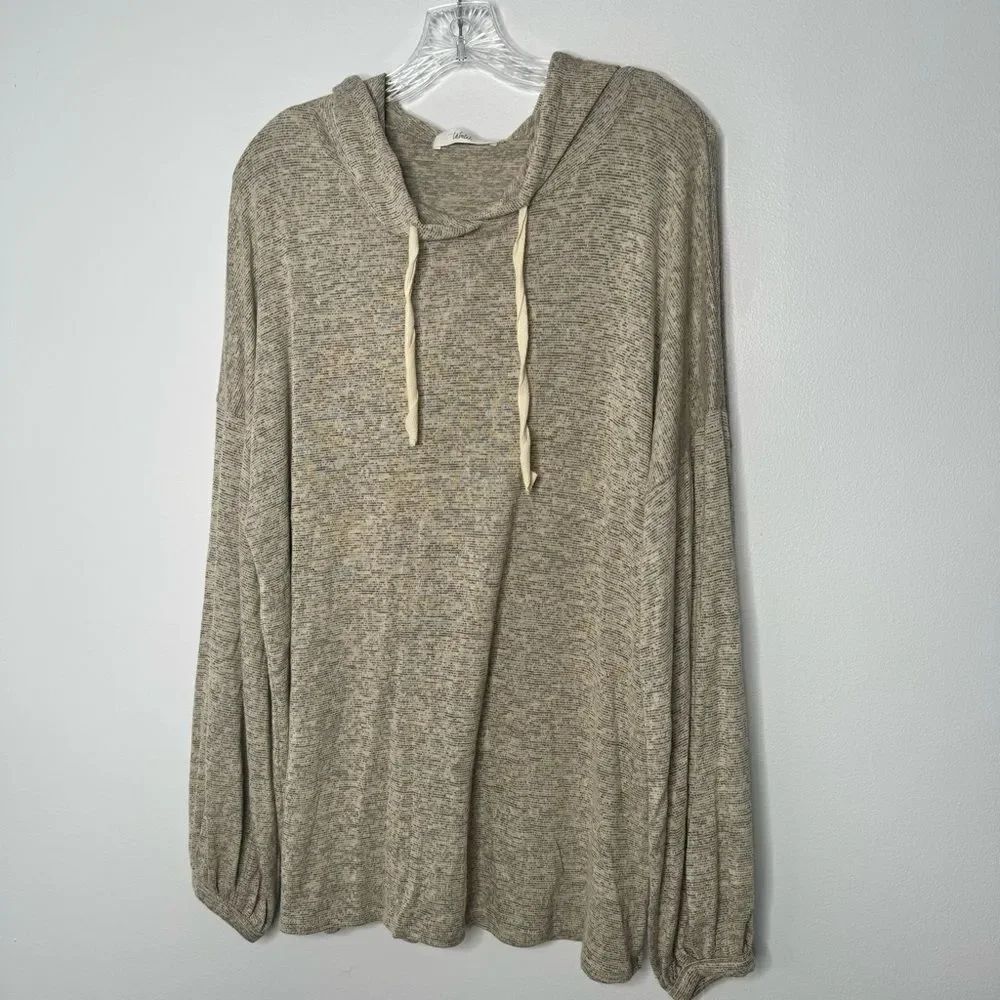 Talulah cream hoodie size large